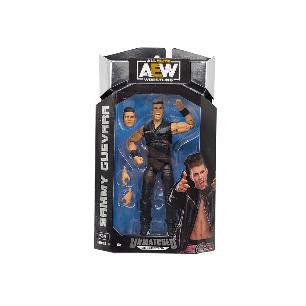 AEW Sammy Guevara Unmatched Collection Series 5 #34 Action Figure New